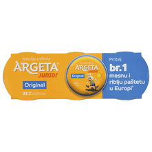 Argeta Junior Original kokošja pašteta 3x95 g