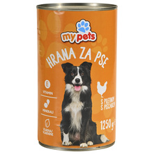 My Pets Hrana za pse piletina, puretina 1250 g
