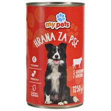 My Pets Hrana za pse govedina 1250 g