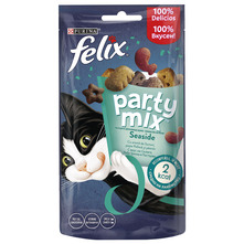 Purina Felix Party Mix Poslastica za mačke losos, kolja, pastrva 60 g