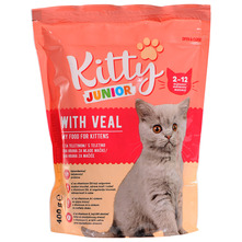 Kitty Junior Hrana za mačke teletina 400 g