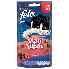 Felix play tubes poslastica za mačke puretina i šunka 50 g