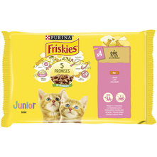 Purina Friskies 5 Promises Junior Hrana za mačke piletina 4x85 g