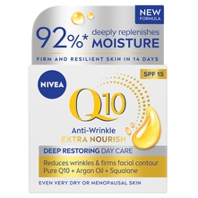 Nivea Q10 Extra Nourish Deep Restoring Dnevna krema protiv bora 50 ml