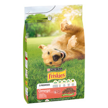 Purina friskies 5 promises omega hrana za pse govedina i riba 3 kg