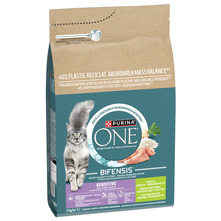 Purina One Bifensis Sensitive Hrana za mačke puretina 3 kg