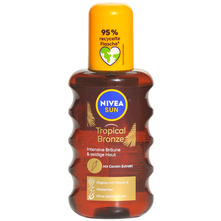 Nivea sun tropical bronze ulje za sunčanje u spreju s karotenom spf 6 200 ml