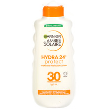 Garnier Ambre Solaire Hydra 24h Protect SPF 30 Mlijeko za zaštitu od sunca protiv isušivanja kože 200 ml