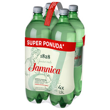 Jamnica Gazirana prirodna mineralna voda 4x1,5 l