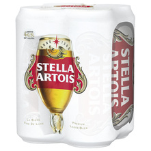 Stella Artois Svijetlo pivo 4x0,5 l