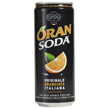 Crodo Oran Soda Originale Italiana Gazirano bezalkoholno piće naranča 0,33 l