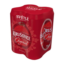 Krušovice Svijetlo pivo 4x0,5 l