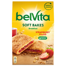 Belvita Soft Bakes Breakfast Keksi s punjenjem od jagoda 250 g