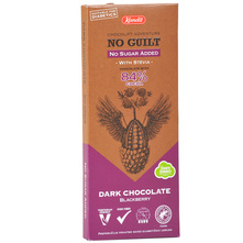 Kandit No Guilt Tamna čokolada bez dodanog šećera 84% cocoa, blackberry 80 g