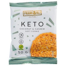 Frank&oli vital keto trajni kolač kokos i indijski oraščić bez glutena 50 g