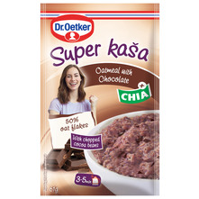 Dr.oetker super zobena kaša čokolada i chia sjemenke 61 g
