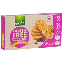 Gullon Keksi oats&choc chips bez glutena 220 g