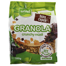 Naturel Granola Crunchy Muesli dark choco 350 g