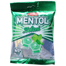 Kandit Mentol Zeleni Bomboni 100 g