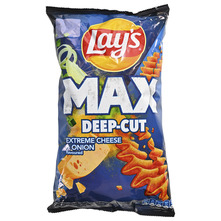 Lay's Max Deep-Cut Čips sir i luk 120 g