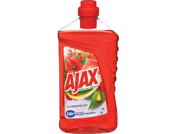 Ajax Floral Fiesta Univerzalno sredstvo za čišćenje Red Flowers 1 L