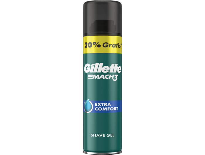 Gel za brijanje, 240 ml, extra comfort, Gillette