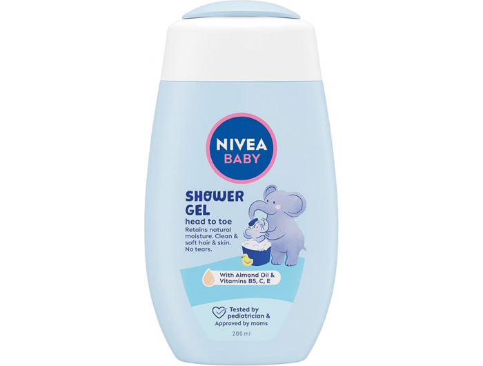 Nivea Baby Head To Toe gel za tuširanje 200 ml