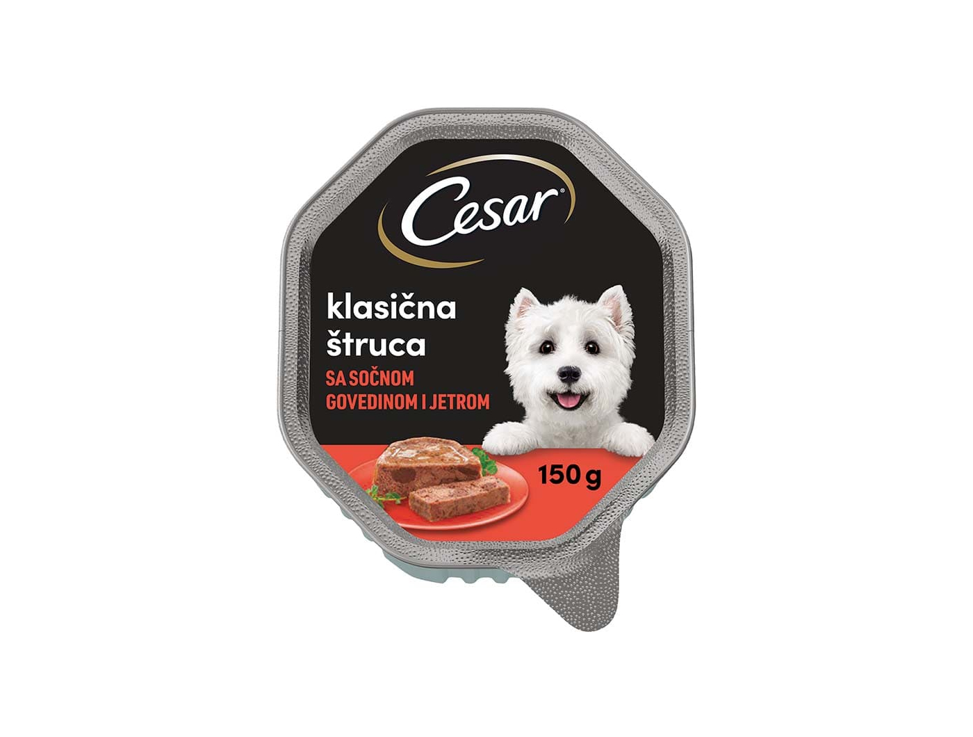 Cesar hrana za pse govedina i jetra 150 g