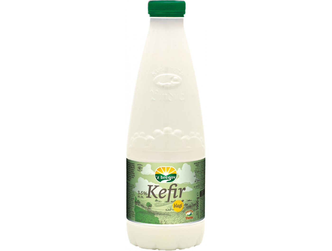 Vindija 'z bregov kefir 3,5% m.m. 1 kg