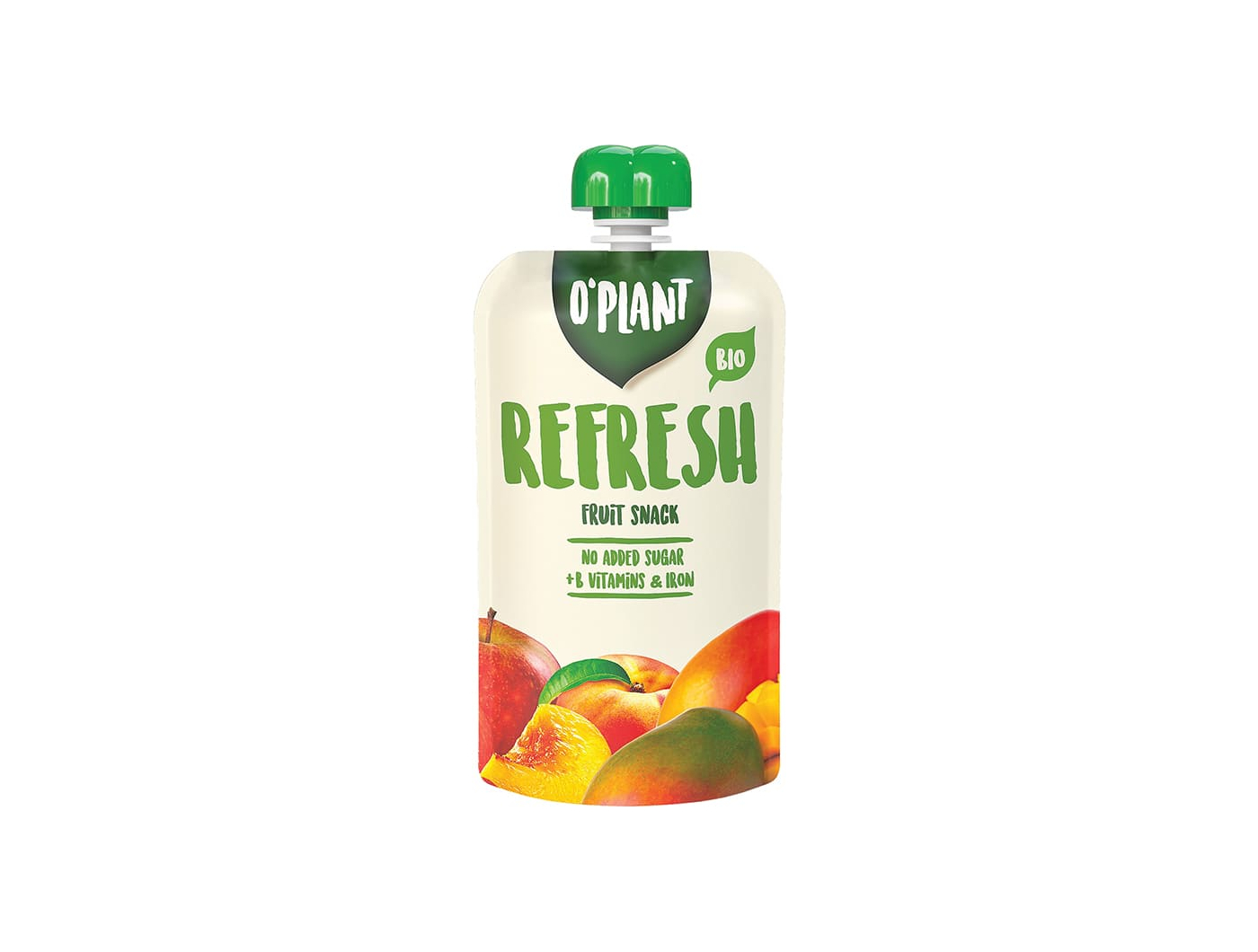 Podravka O'Plant Refresh kašica jabuka, mango i breskva 200 g 200 G