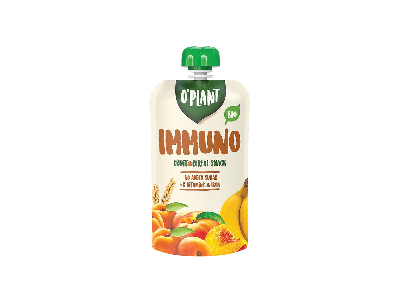 Podravka O'Plant Immuno kašica breskva, banana i marelica s pirom 200 g 200 G