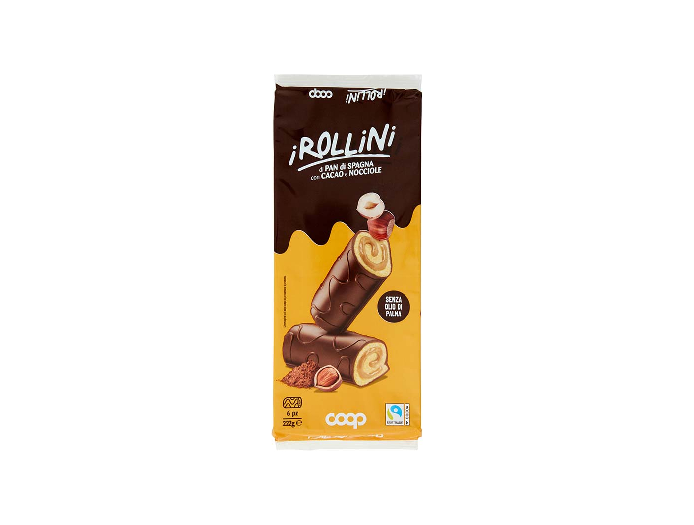 Coop rolat lješnjak i kakao 222 g