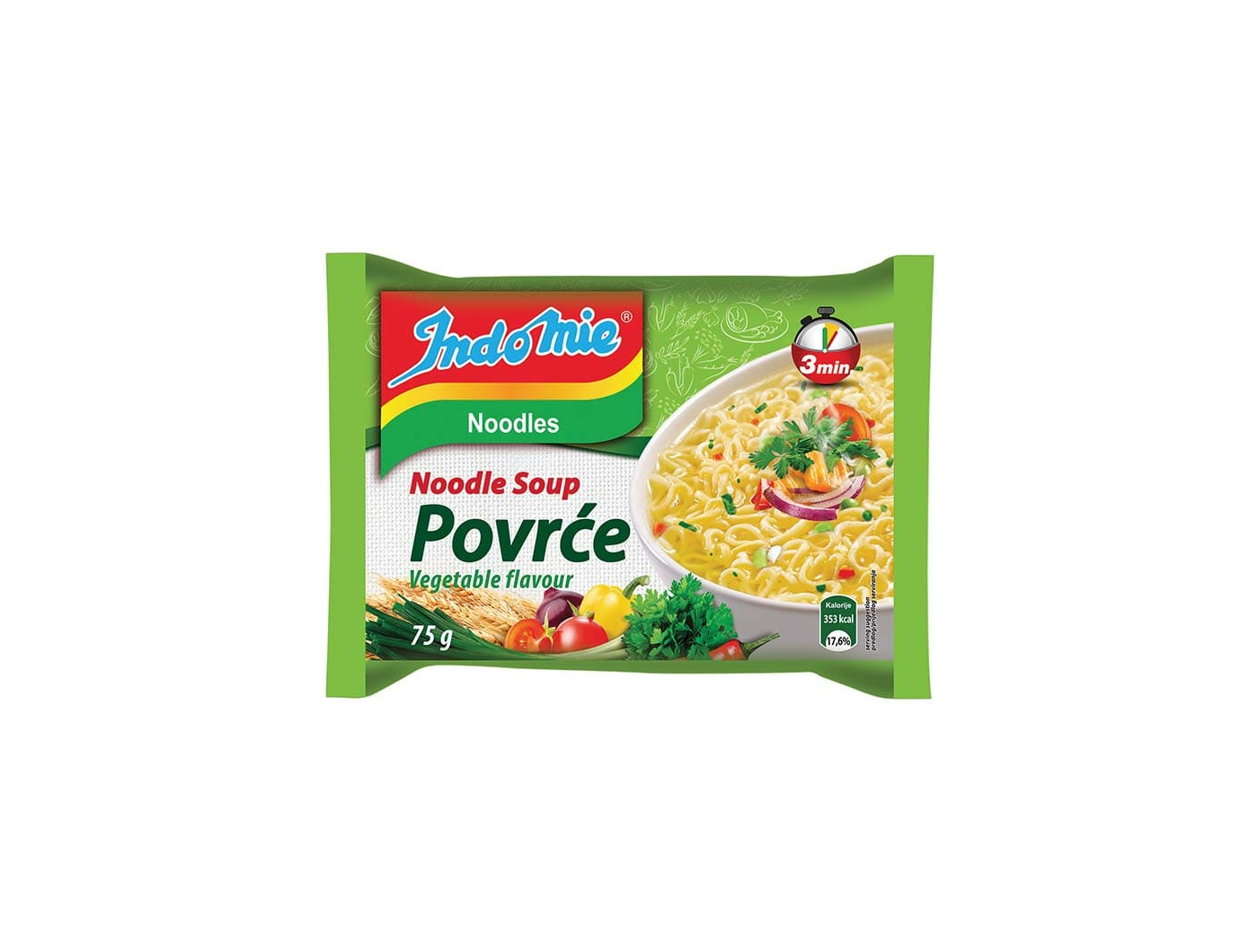 Indomie instant juha okus povrće sa tjesteninom 75 g