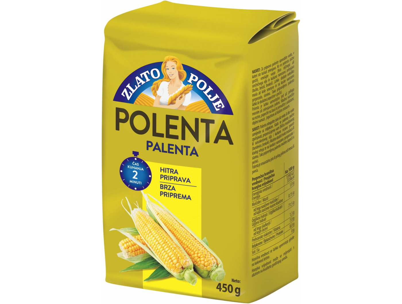 Zlato polje palenta 450 g
