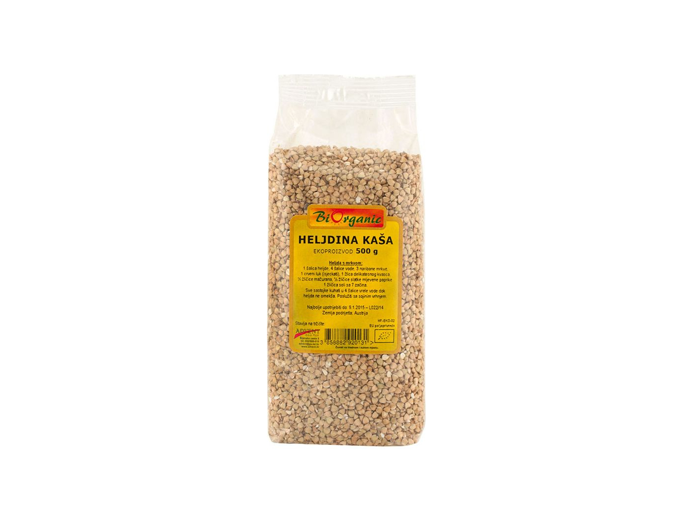 BiOrganic heljdina kaša 500 g