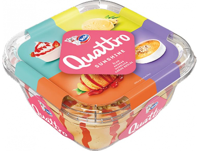 Ledo Quattro sladoled sunshine 1,5 L