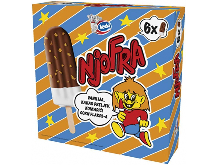 Ledo sladoled Njofra 6x65 ml