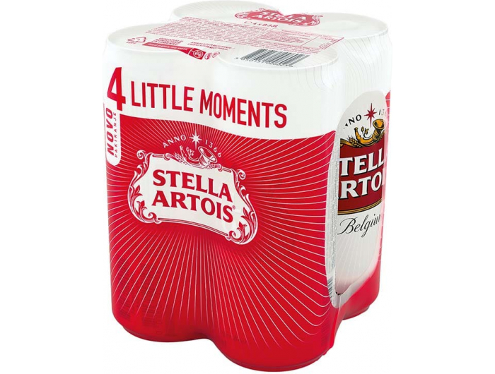 Stella Artois svijetlo pivo 4 x 0,33 L