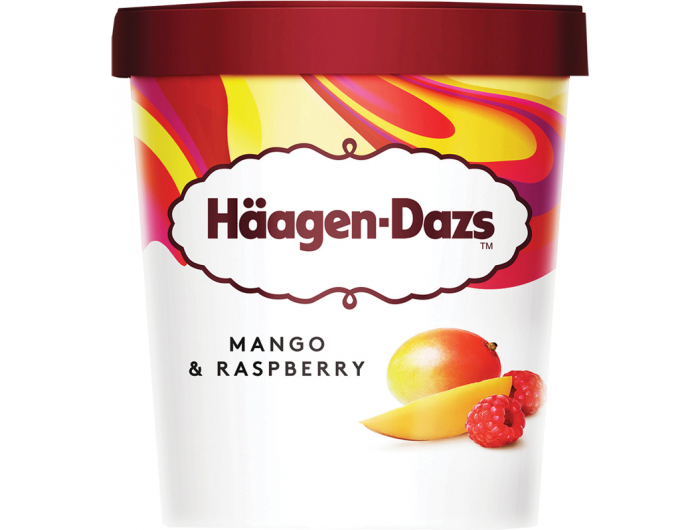 Haagen-Dazs sladoled mango i malina 460 ml