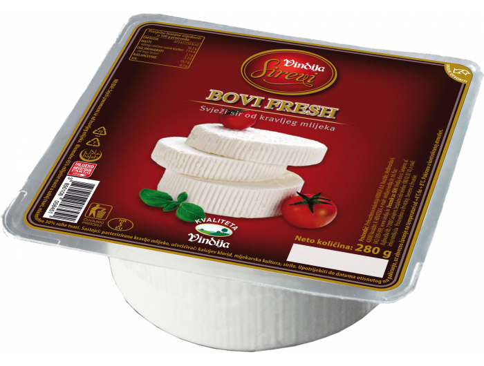 Vindija Bovi Fresh Svježi Sir 280 G