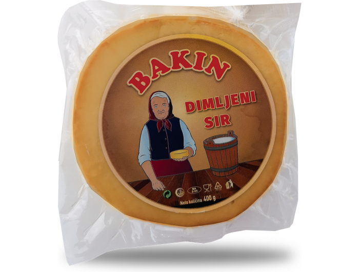 Bakin dimljeni sir 400 g