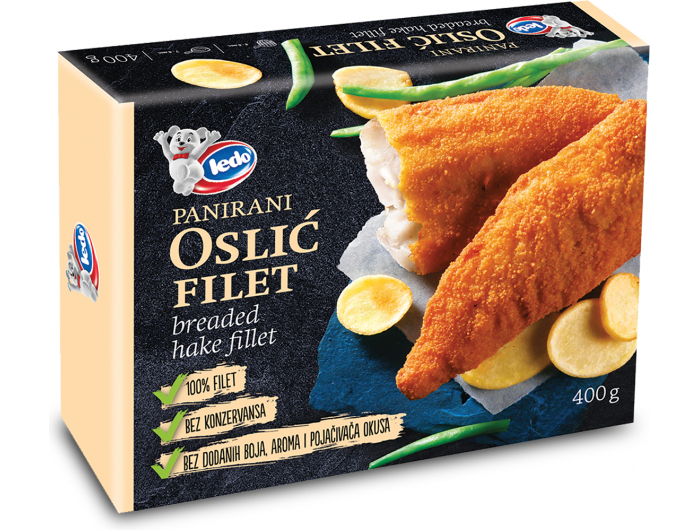 Ledo panirani filet oslića 400 g