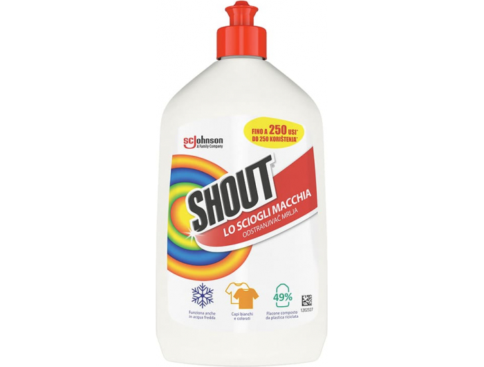 Bio shout odstranjivač mrlja 500 ml