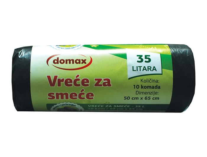 Domax vreće za otpatke zapremnina: 35 L 1 pak 10 kom