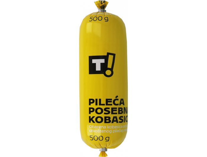 T! Pileća posebna kobasica 500 g