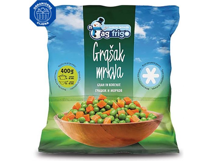 Ag Frigo grašak i mrkva 400 g