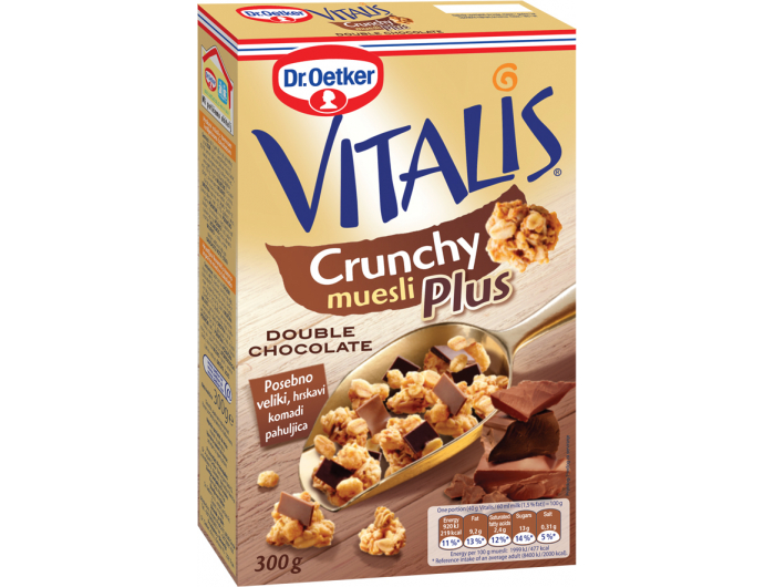 Dr. Oetker Vitalis Muesli Čokolada 300 G