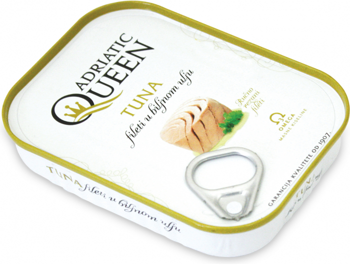 Adriatic Queen tuna fileti u biljnom ulju 105 g