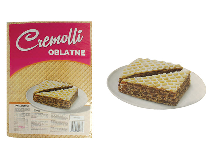 Cremolli oblatne 200 g
