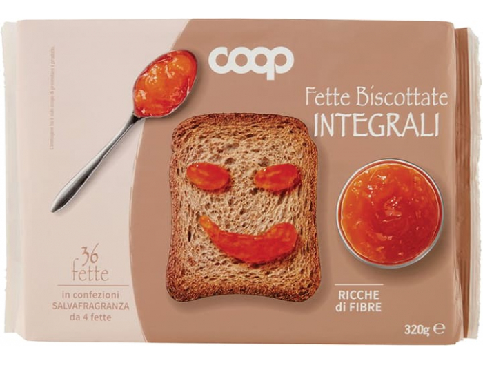Coop integralni dvopek 320 g
